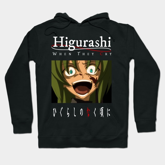 Higurashi When They Cry Tribute Hoodie by lilmousepunk